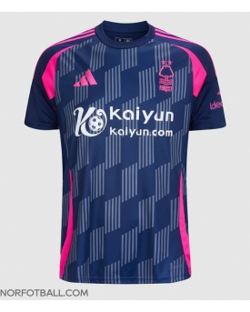 Billige Fotballdrakt Nottingham Forest Replika Bortedrakt 2024-25 Kortermet